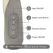 Neck Hand-Shaped Massager Wireless