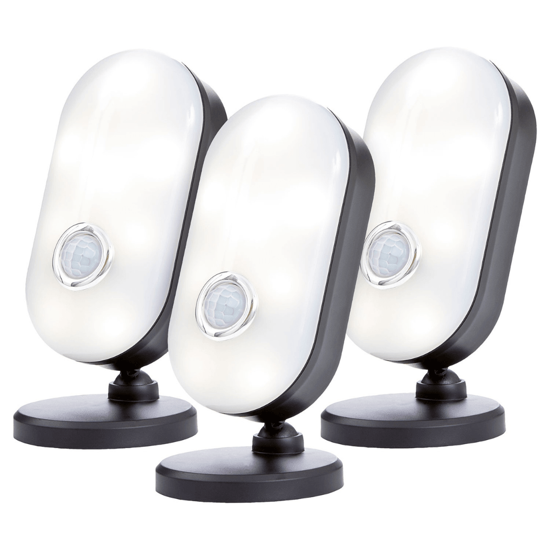 CASALUX LED Lights With Motion Detector, Set Of 3