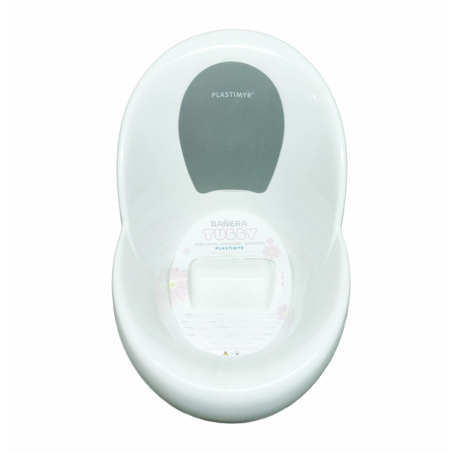 Plastimyr Bathtub Tubby Grey Ergonomic Baby Bath