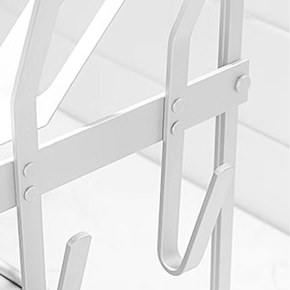 65-cm Aluminum Large 3-Layer Dish Rack