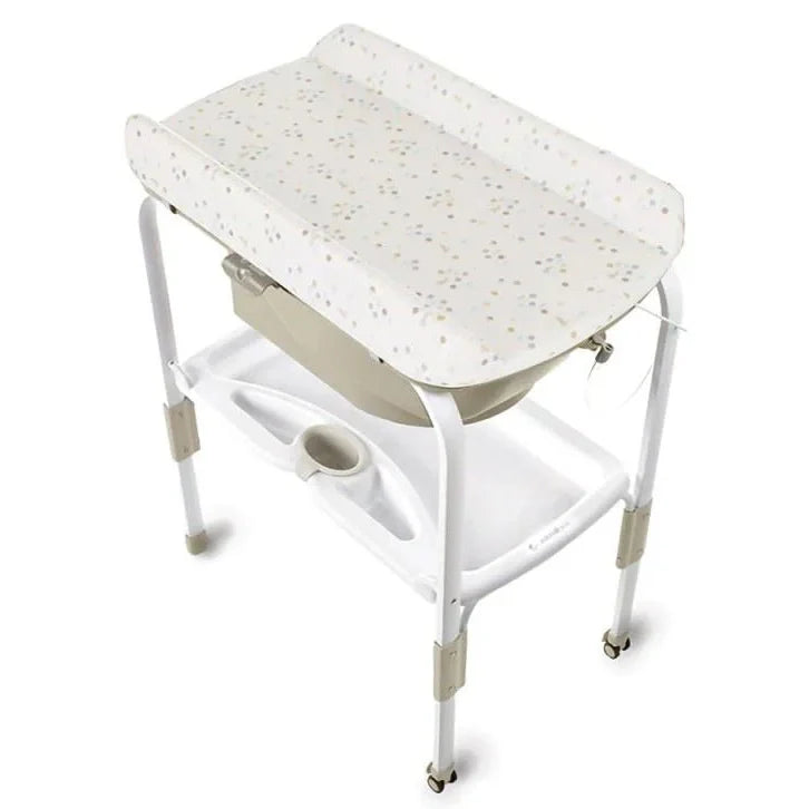 Jane Flip Bath 2-in-1 Baby Bathtub And Changing Unit Iris Beige