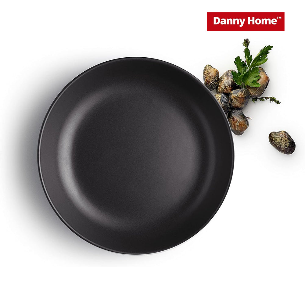 Danny Home 8-Inch Porcelain Deep Plate 1-Piece