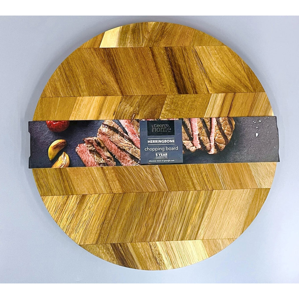 Danny Home Acacia Round Cutting Board