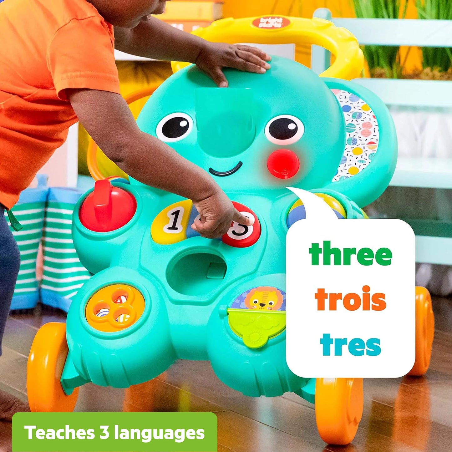 Kids2 - BS 2in1 Stroll&Roll - Toy Walker - English&French