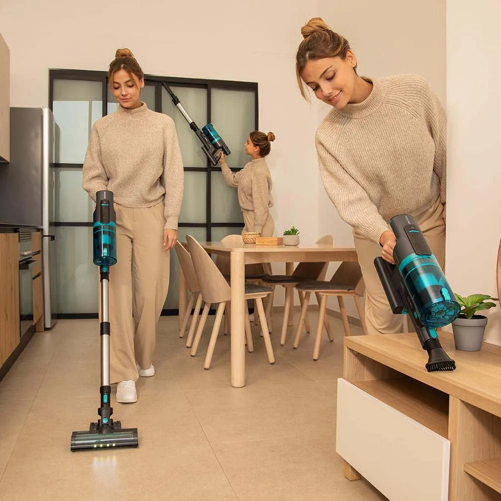 Cecotec Cordless Stick Vacuum Cleaner without Bag Conga Rockstar 10000 Nebula Station