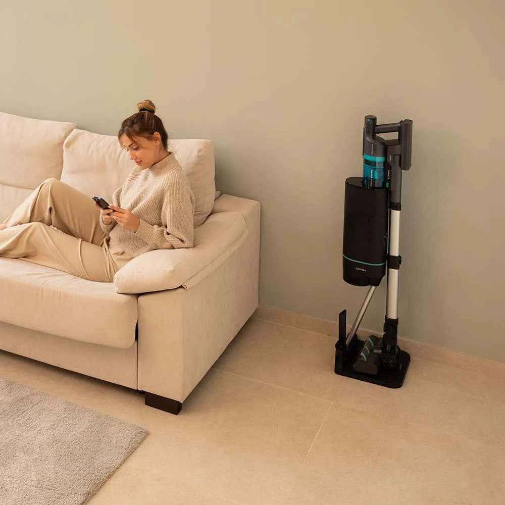 Cecotec Cordless Stick Vacuum Cleaner without Bag Conga Rockstar 10000 Nebula Station