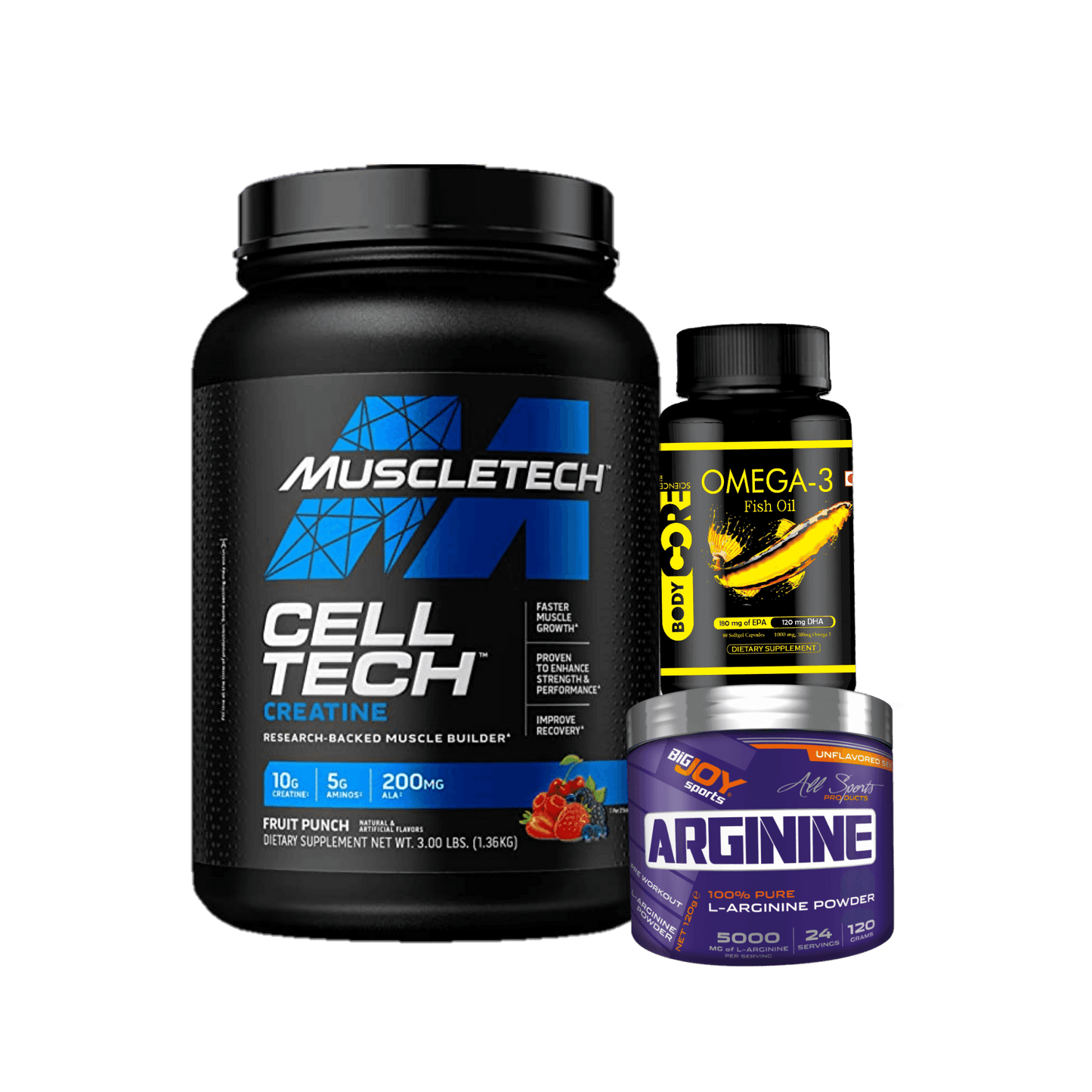 Celltech + Arginine + Omega 3