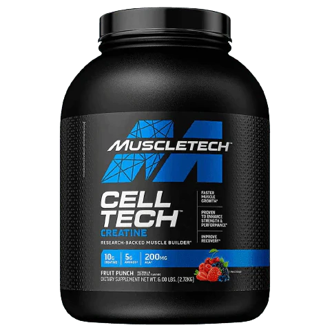 MuscleTech Cell-Tech Creatine Fruit Punch 6 lbs 2.72 kg