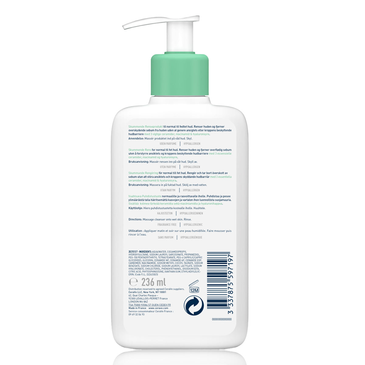 Cerave Foaming Cleanser