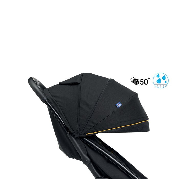 Chicco - Glee Stroller - Uneven Black - Travel Stroller