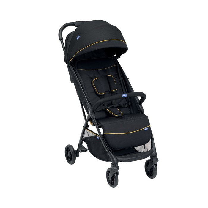 Chicco - Glee Stroller - Uneven Black - Travel Stroller