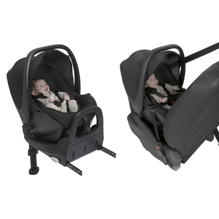 Chicco - We Stroller (Black) - Kory (Black) - Full 360 i-size Base - Travel System