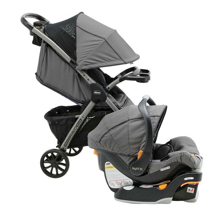 Chicco - Mini Bravo Plus - Travel System - Slate