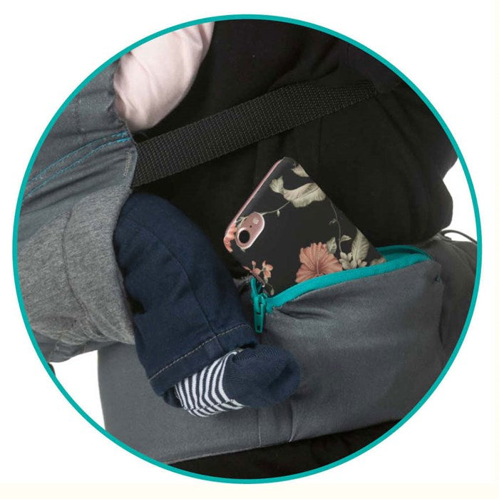 Chicco - Myamaki Fit Baby Carrier - Cool Grey (79227)