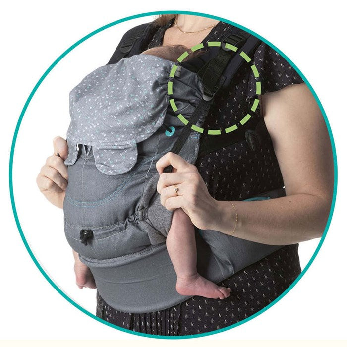 Chicco - Myamaki Fit Baby Carrier - Cool Grey (79227)