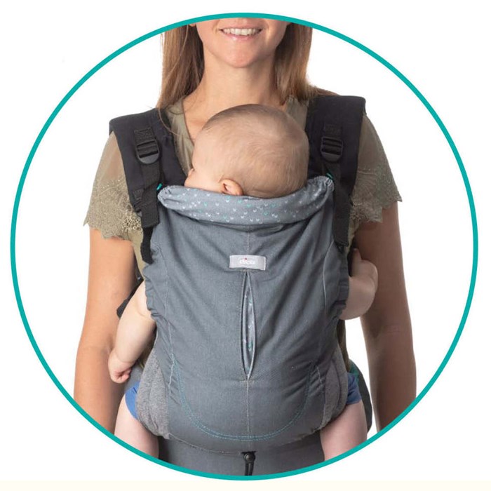 Chicco - Myamaki Fit Baby Carrier - Cool Grey (79227)