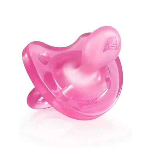 Chicco Pink Physio Soft Silicone 6 To 16 M (1 Piece)