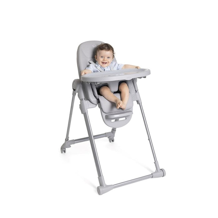 Chicco - Polly Armonia Highchair - Steel