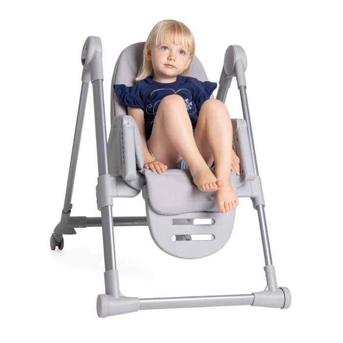 Chicco - Polly Armonia Highchair - Steel