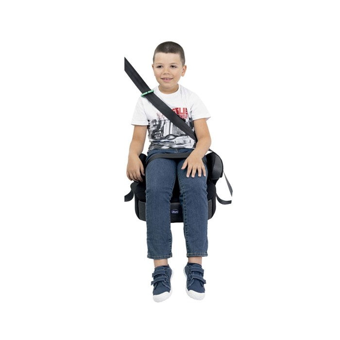 Chicco - Quasar Fix I-Size - (Homologated Booster Seat) - 125-150cm - Black