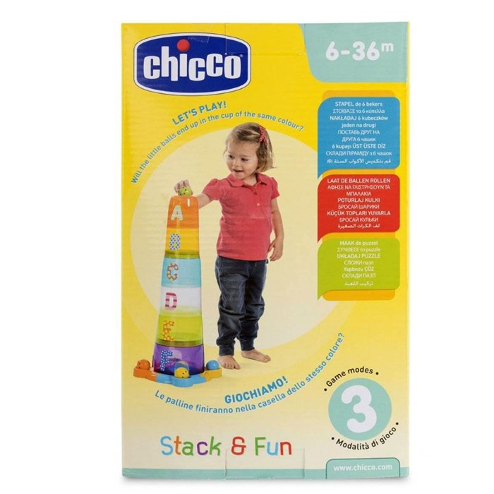 Chicco - T-Stack And Fun - Cups