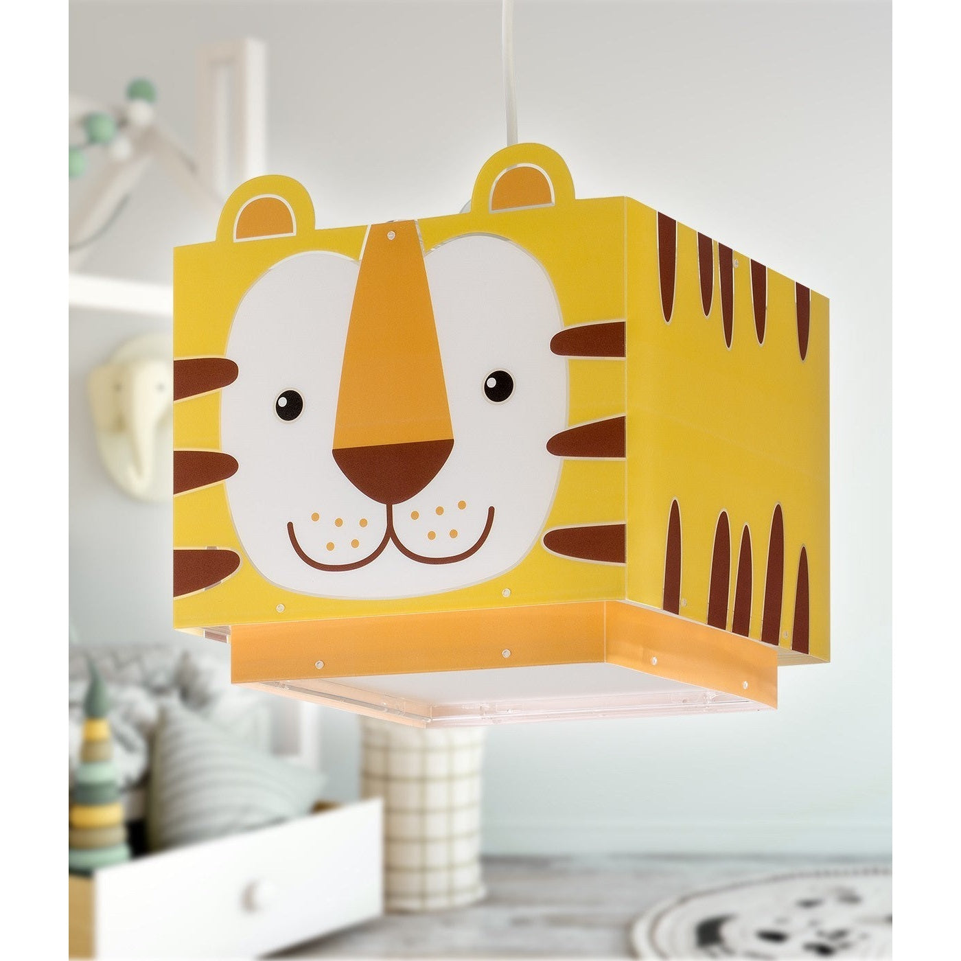 Dalber Childrens Hanging Lamp Little Tiger Jungle Light