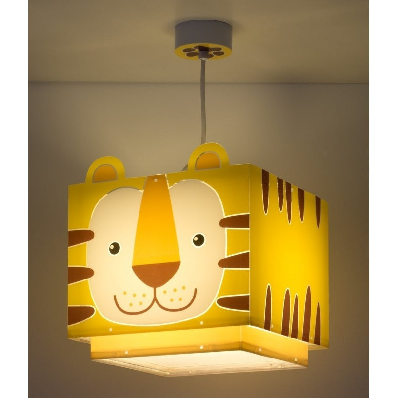 Dalber Childrens Hanging Lamp Little Tiger Jungle Light