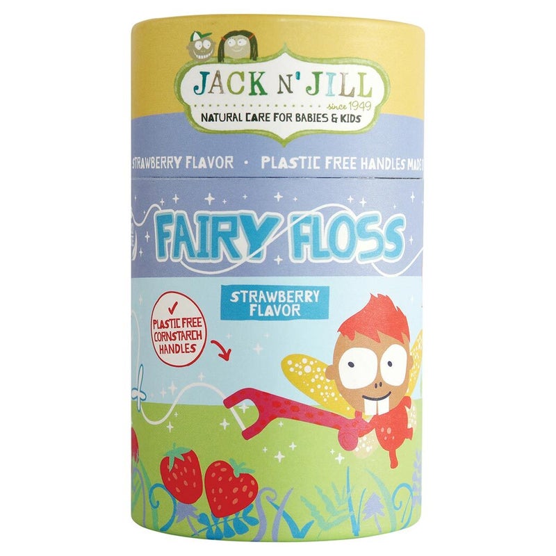 Jack N' Jill  - Fairy Floss Strawberry 30 Picks - Medaid International