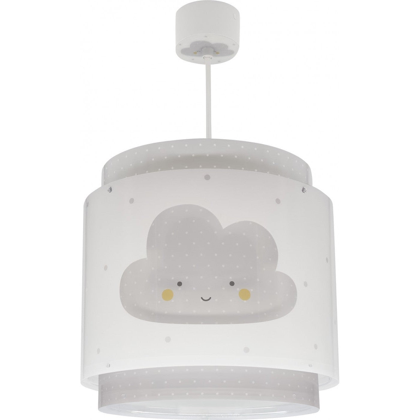 Dalber Childrens Wall Lamp Baby Dreams Grey Star Motif