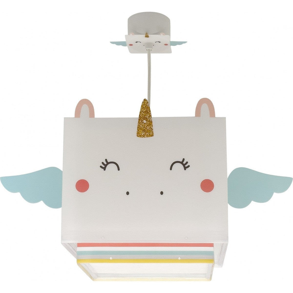 Dalber Childrens Hanging Lamp Little Unicorn Nursery Light