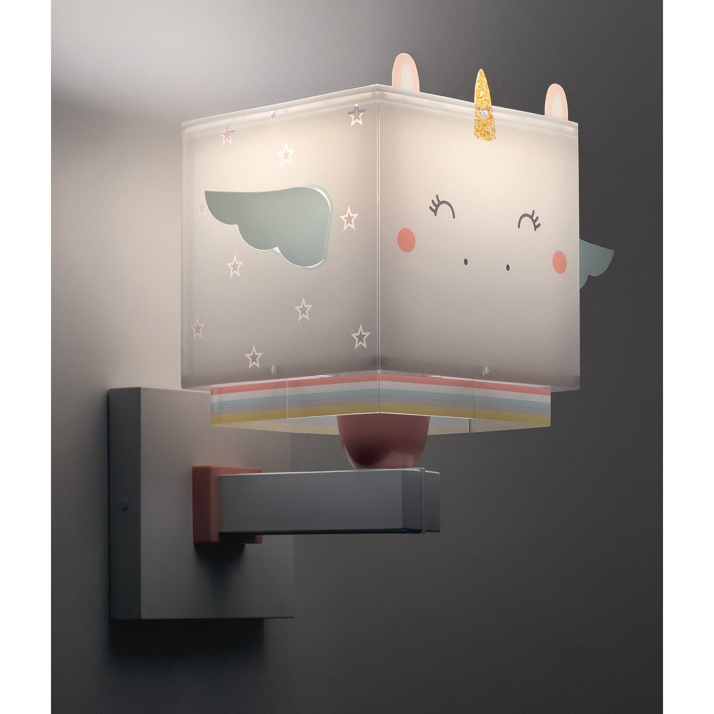 Dalber Childrens Wall Lamp Little Unicorn, Nursery Light