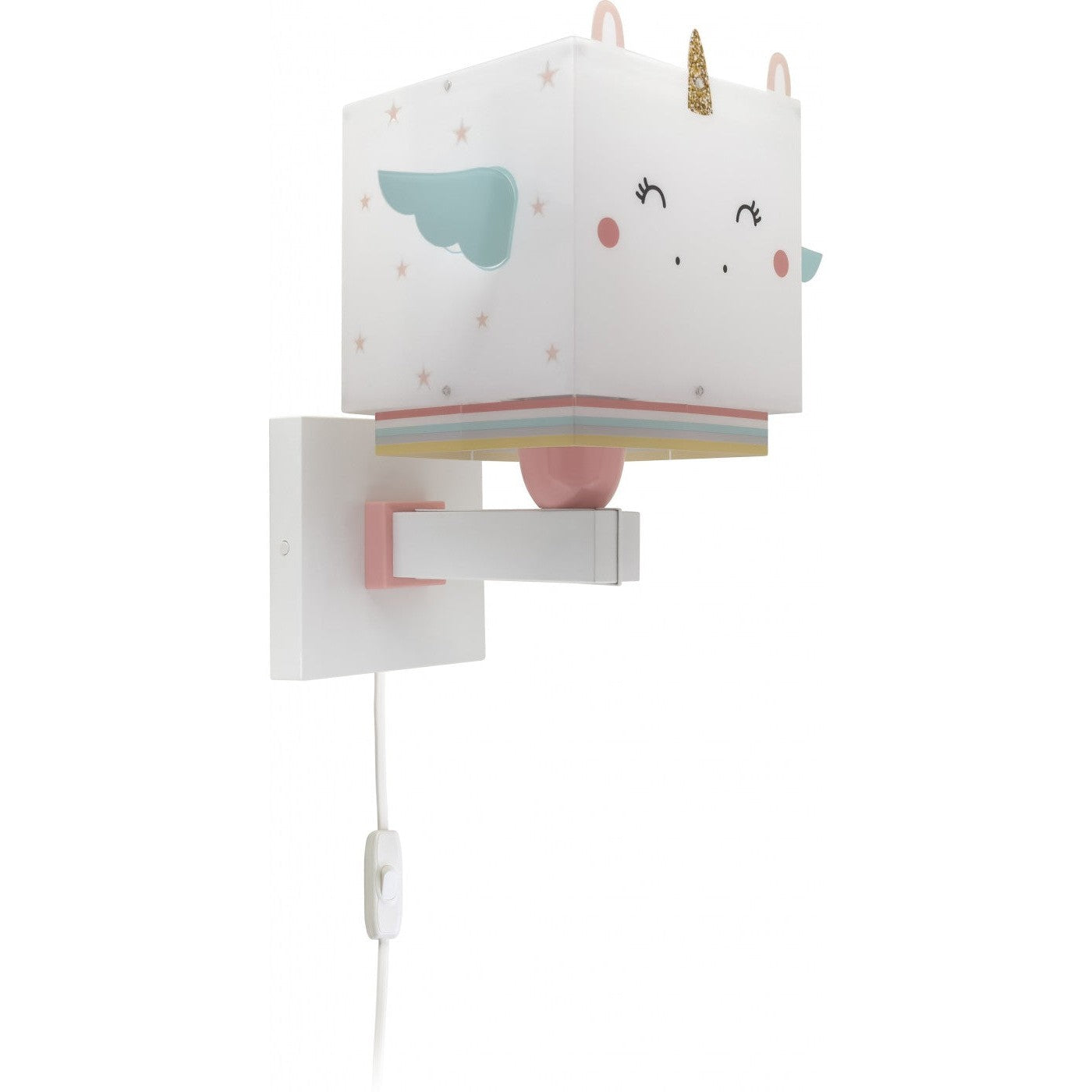 Dalber Childrens Wall Lamp Little Unicorn, Nursery Light