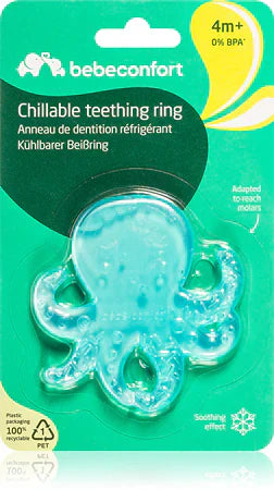 Bebe Confort - Chillable Teeth Ring - Blue Octopus