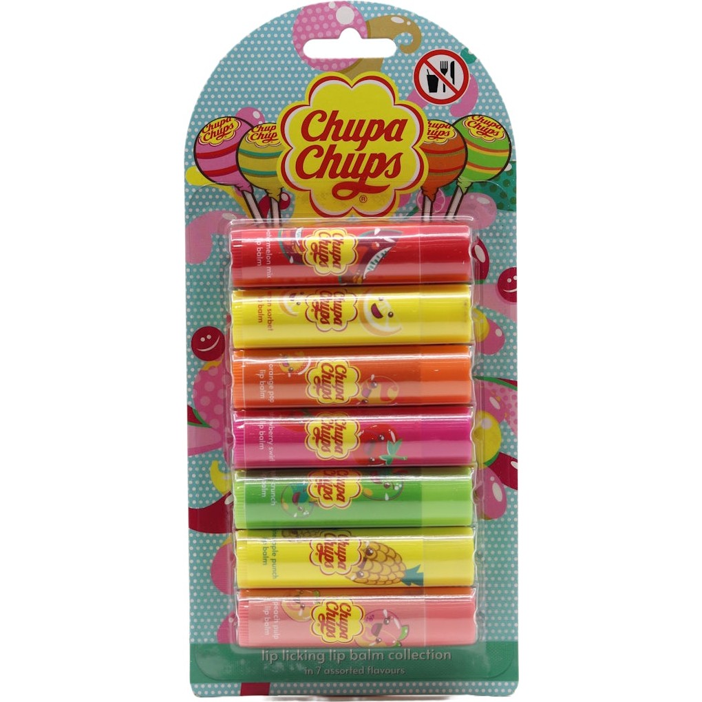 Chupa Chups Lip Balm x7 Gift Set