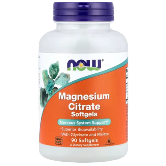 NOW Foods Magnesium Citrate 133 mg 90 Softgels