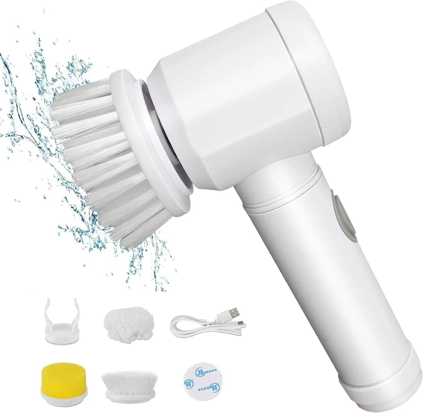 5-in-1 Rechargeable Magic Cleaning Brush فرشاة تنظيف سحرية قابلة للشحن 5 في 1