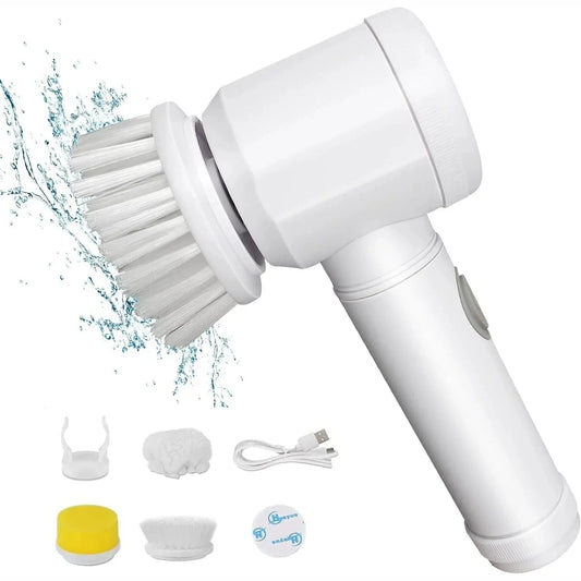 5-in-1 Rechargeable Magic Cleaning Brush فرشاة تنظيف سحرية 5 في 1 قابلة للشحن