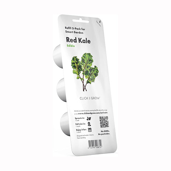 Click and Grow Red Kale Plant Pods - 3 Packs