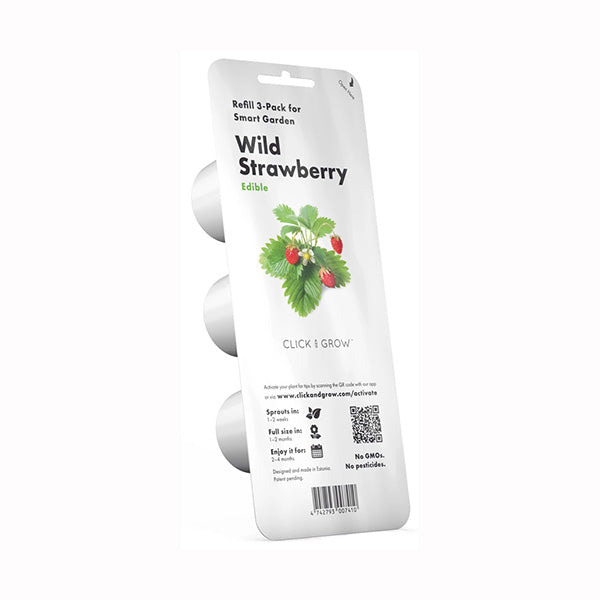 Click and Grow Wild Strawberry Plant Pods - 3 Packs