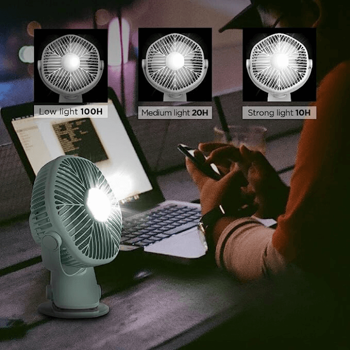 Clip Fan Rechargeable - Medaid International