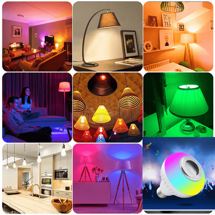 Color Bulb Speaker - Medaid International