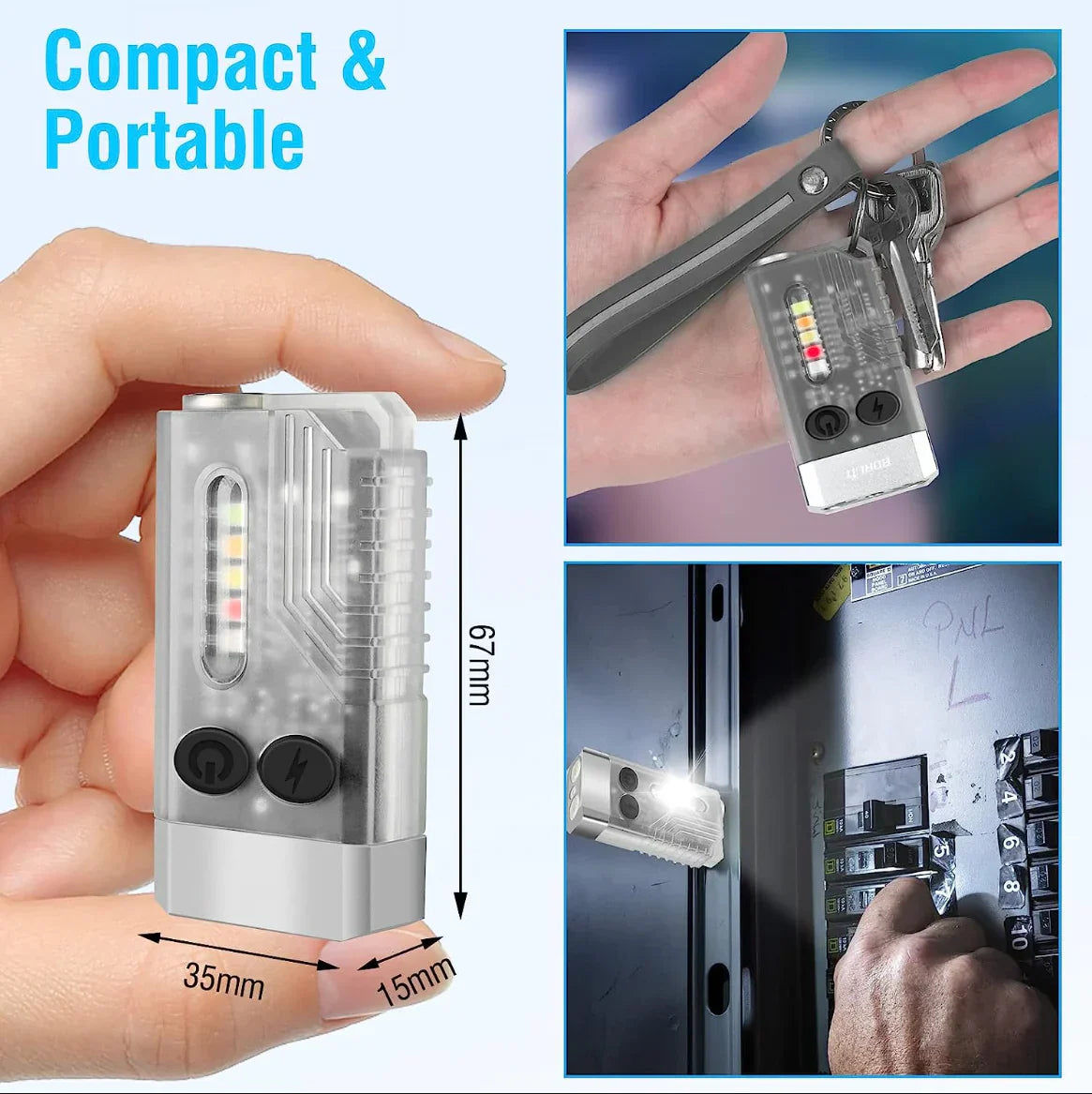 Boruit V10 Flashlight