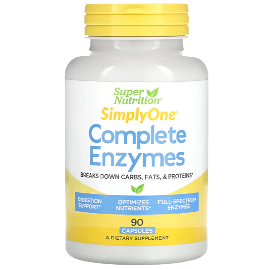 Super Nutrition, SimplyOne, Complete Enzymes, 90 Capsules