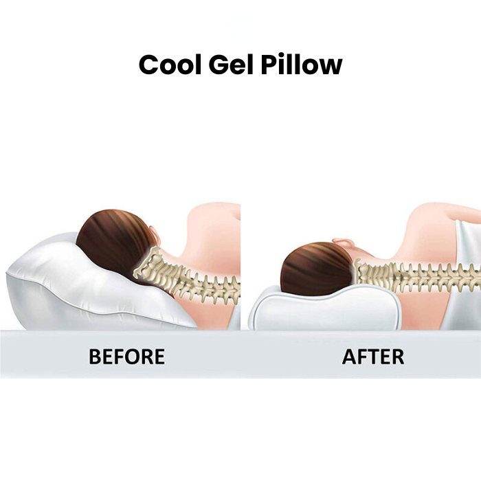 Gel-Padded Pillow | Cooling & Relief - Medaid International