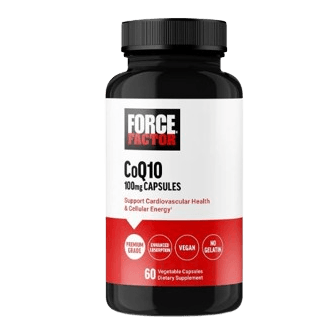 Force Factor CoQ10 100 mg 60 Vegetable Capsules