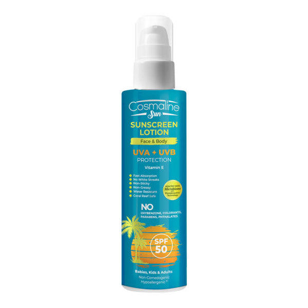 Cosmaline  Sun Screen Lotion SPF50 190 ml - Medaid International
