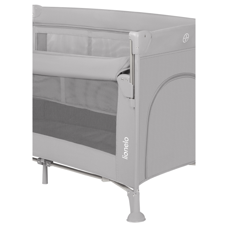 Lionelo - Ellen - Baby Bed - Grey Concrete