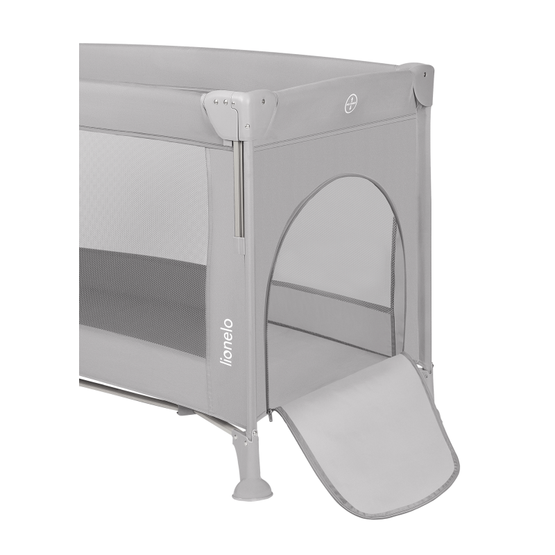 Lionelo - Ellen - Baby Bed - Grey Concrete