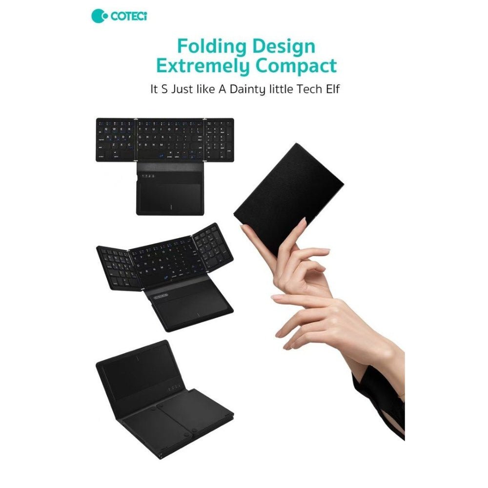 Coteci Folding Keyboard with TouchPad