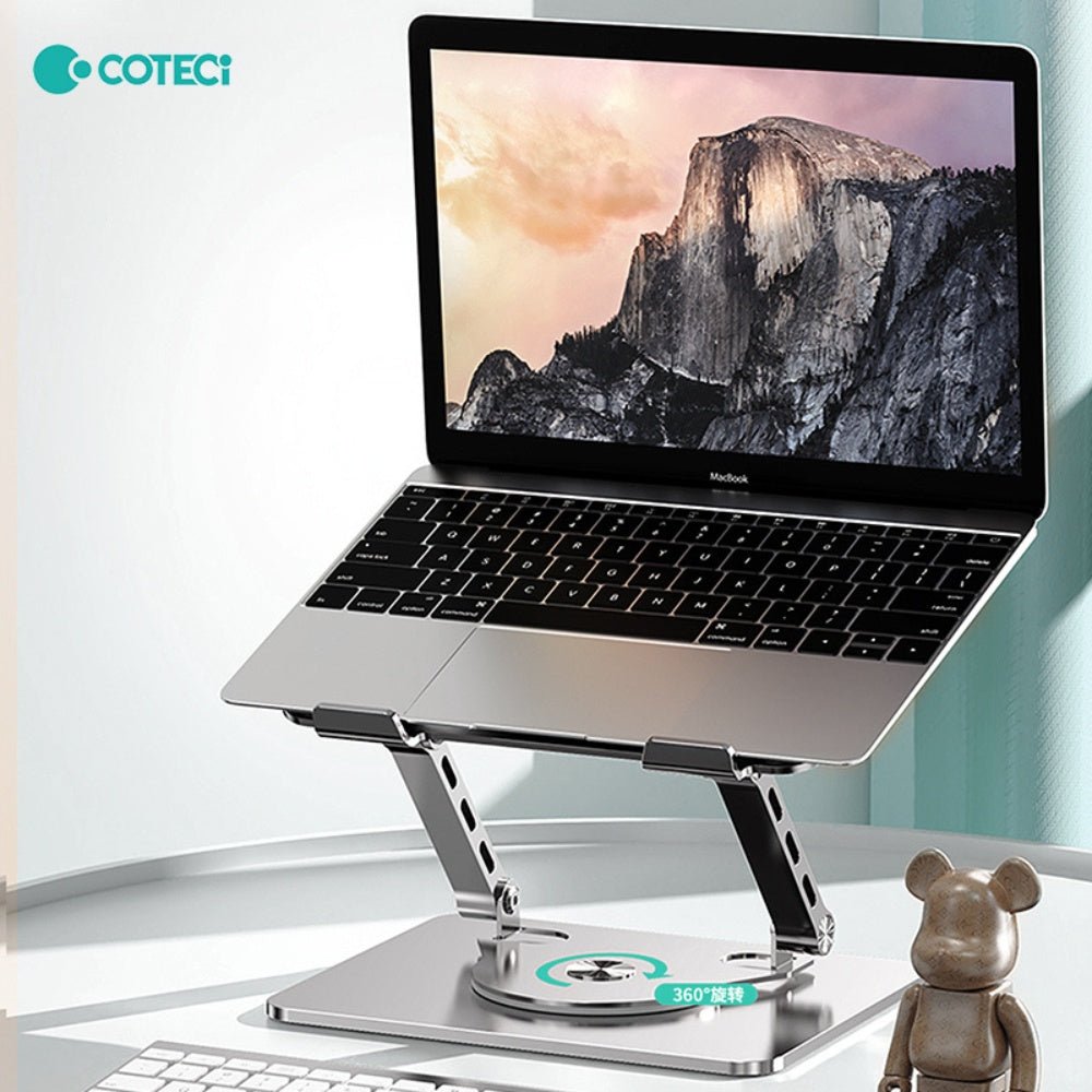 Coteci Laptop Folding Rotating Stand BS-007